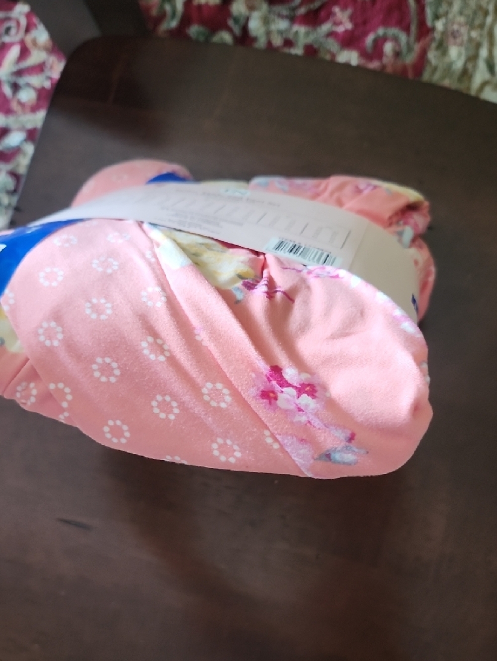 Flora Nikrooz Floral Robe, Tank & Pant Sleep Set - Picture 6 of 8